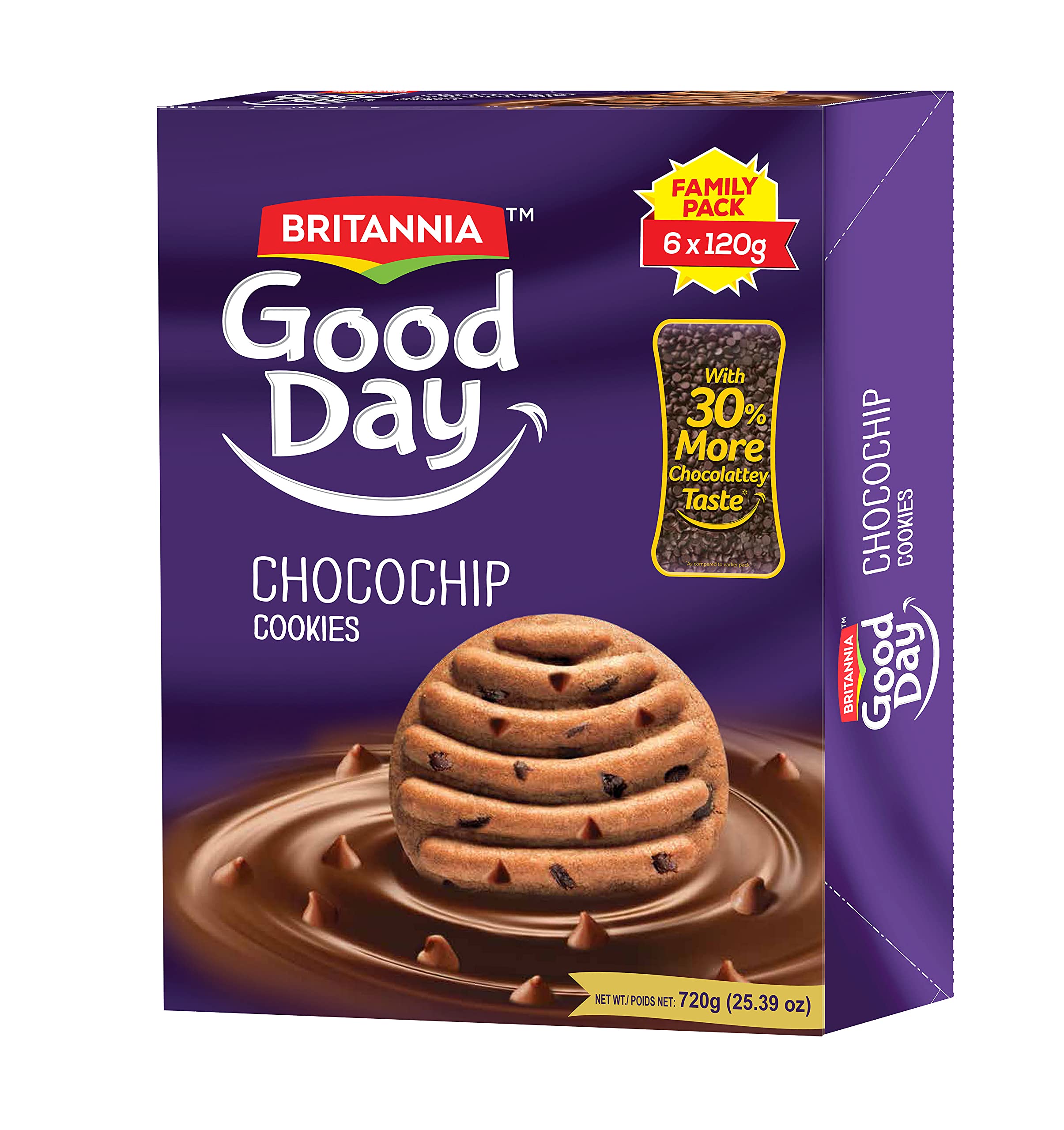 Britannia Good Day Chocochip Cookies (720g  25.39Oz)