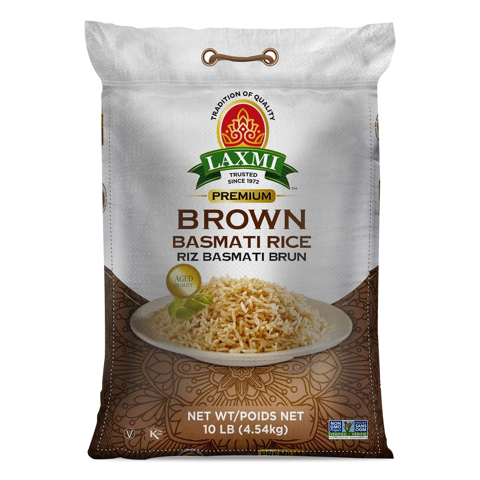 Laxmi Brown Basmati Rice (4.54kg  10lb)