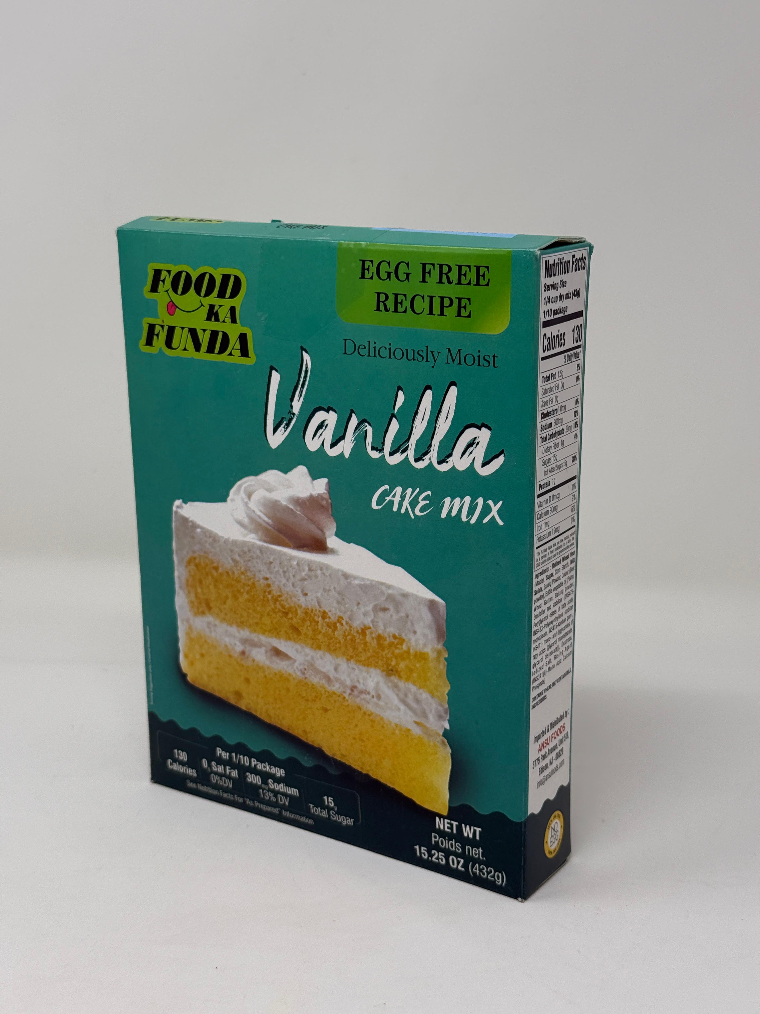 Food Ka Funda Vanilla Cake Mix (432g 15oz)