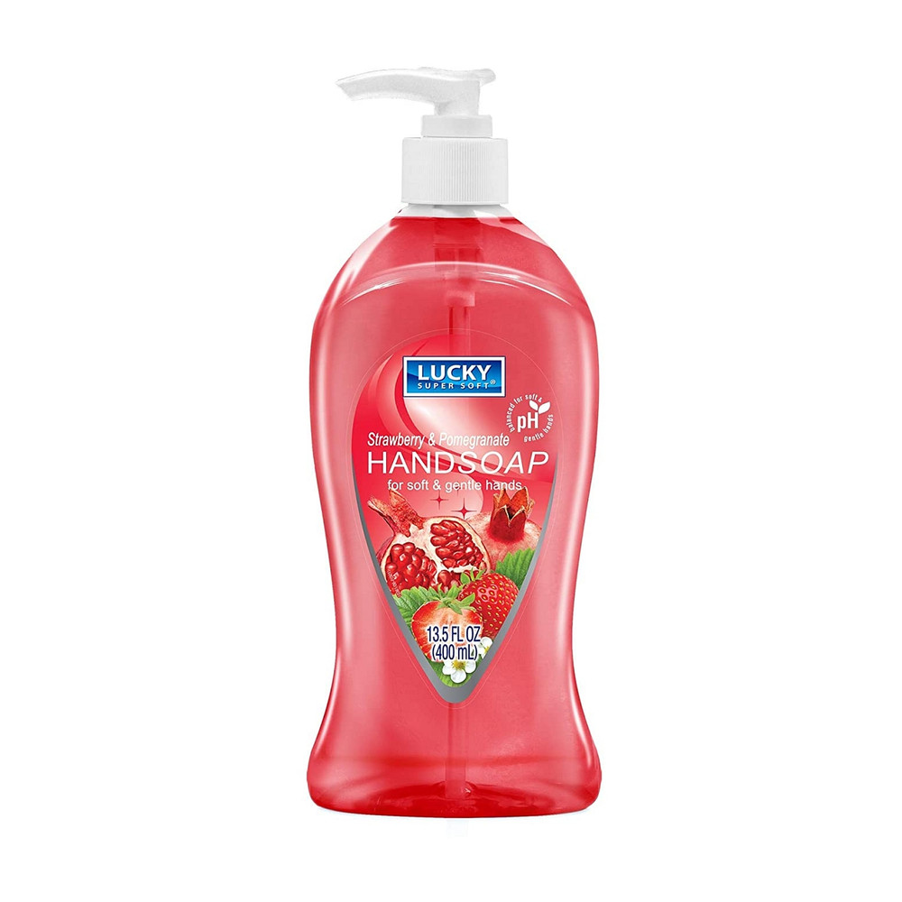 Lucky Strawberyy & Pomegranate Hand Soap (400ml  13.5oz)
