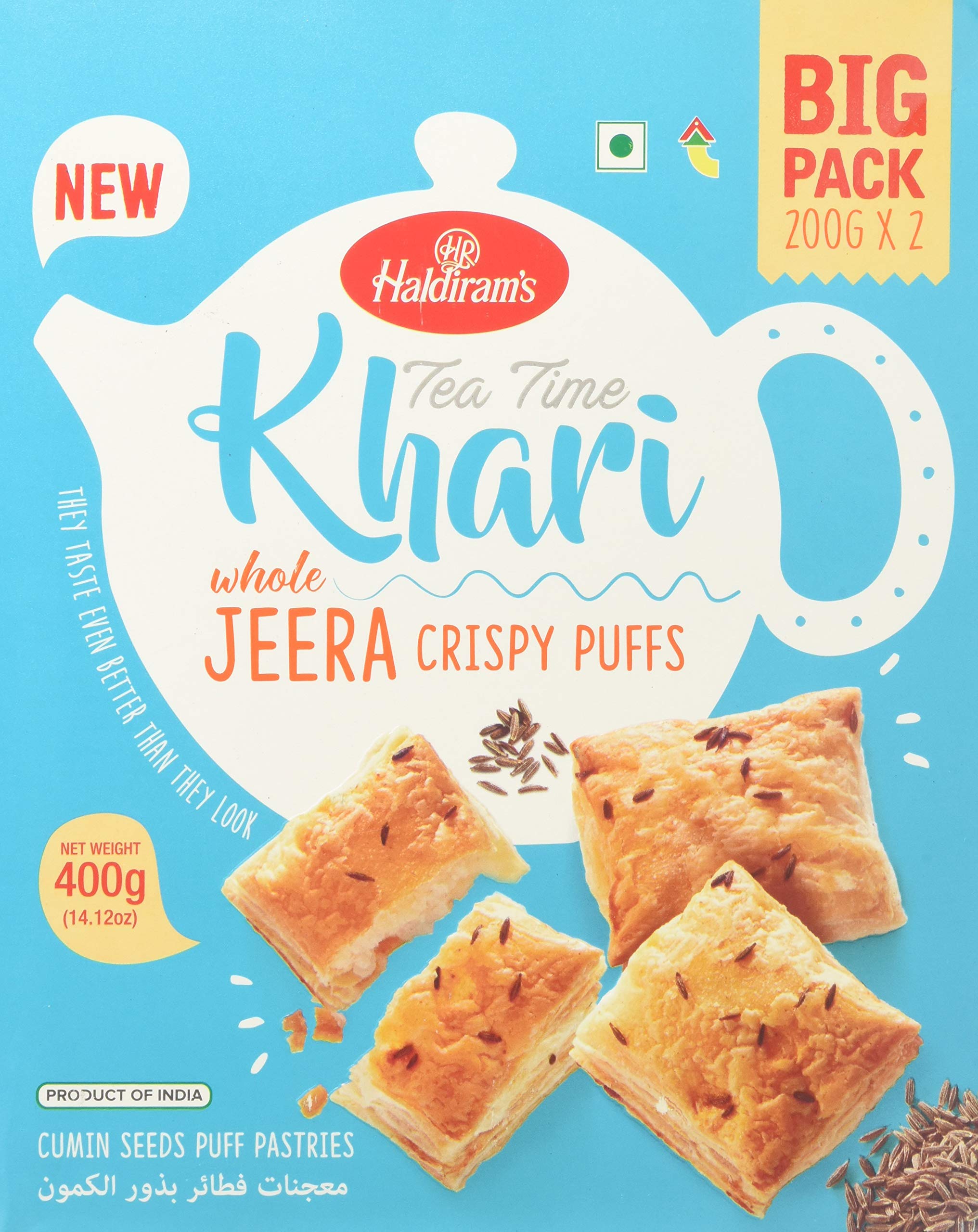 Haldiram's Jeera Khari (400g  14.12Oz)