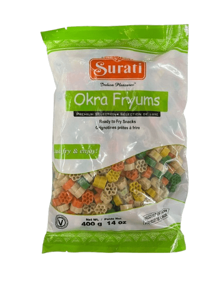 Surati Okra Fryums (400g 14oz)