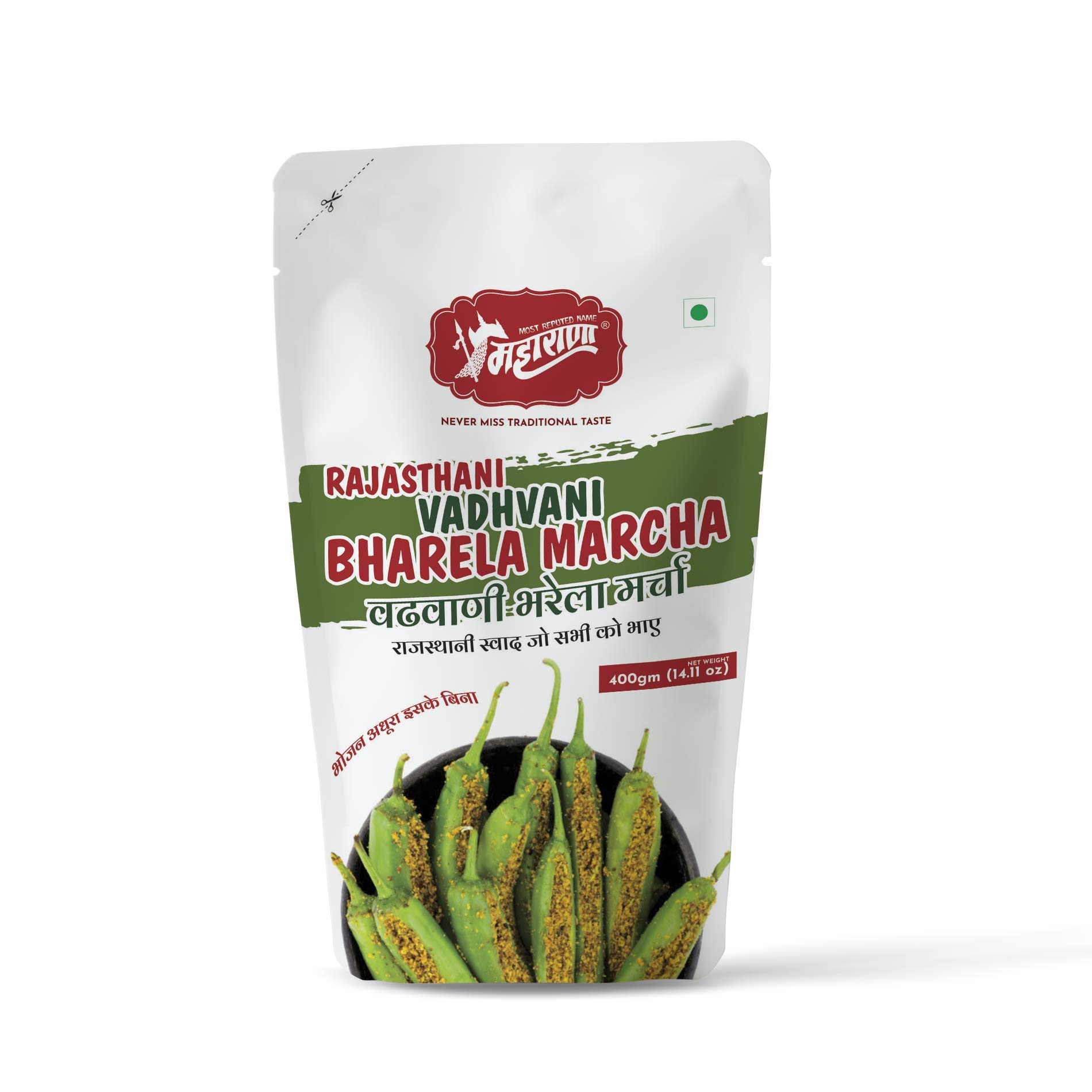 Maharana Rajasthani Vadhvani Bharela Marcha (400g)