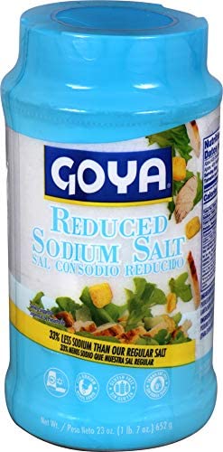 Goya Reduced Sodium Salt (652g  23Oz)