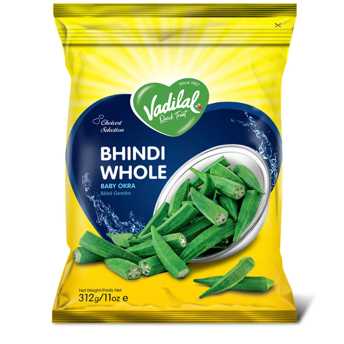Vadilal Bhindi Whole (312g  11Oz)
