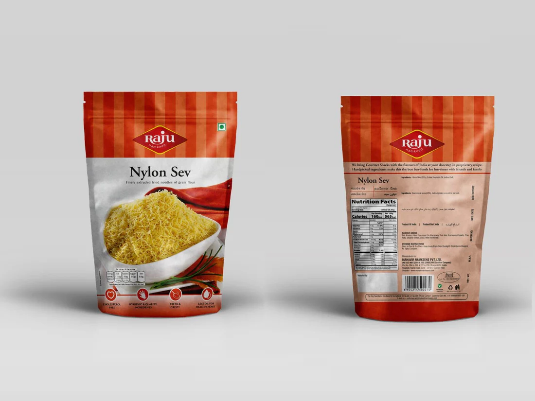 Raju Nylon Sev (400g  14oz)