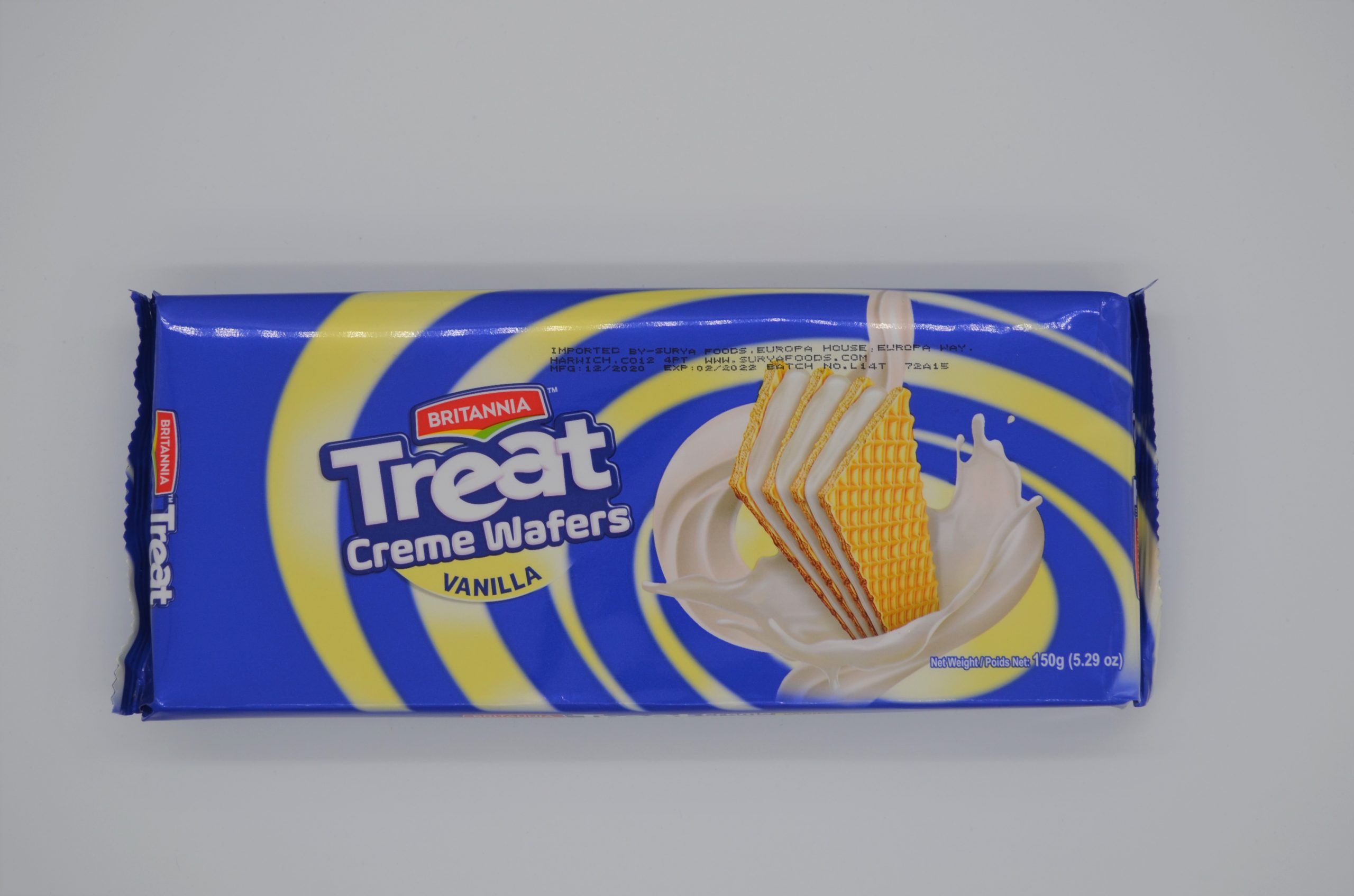 Britannia Treat Vanilla Creme Wafers (150g  5.29Oz)