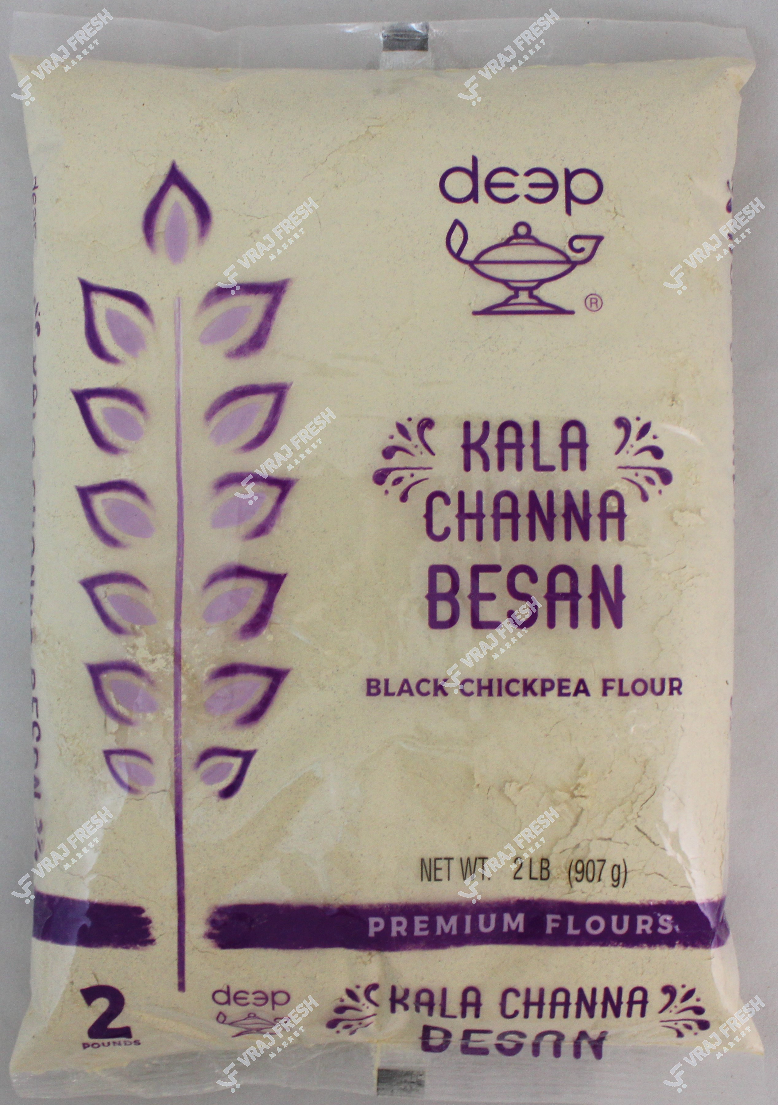 Deep Kala Chana Besan (907g  2 lbs)
