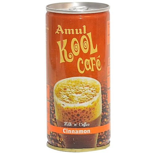 Amul Kool Café Flavoured Milk Cinnamon (200ml  6.76oz)