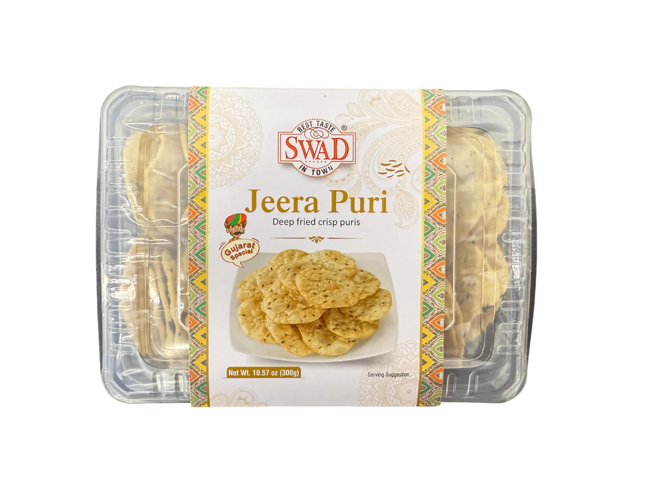 Swad Jeera Puri (300g  10.57oz)
