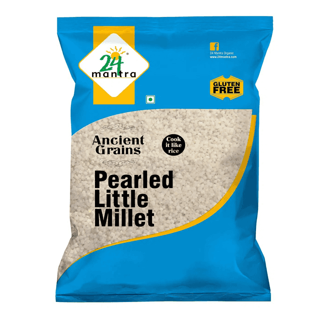 24 Mantra Pearled Little Millet (1kg 2lb)