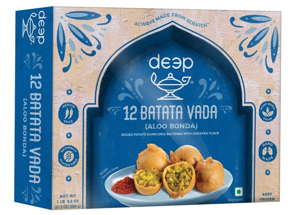 Deep Batata Wada  12 Pieces (600g  21.3Oz)