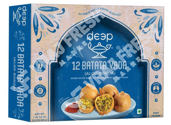 Deep Batata Wada  12 Pieces (600g  21.3Oz)