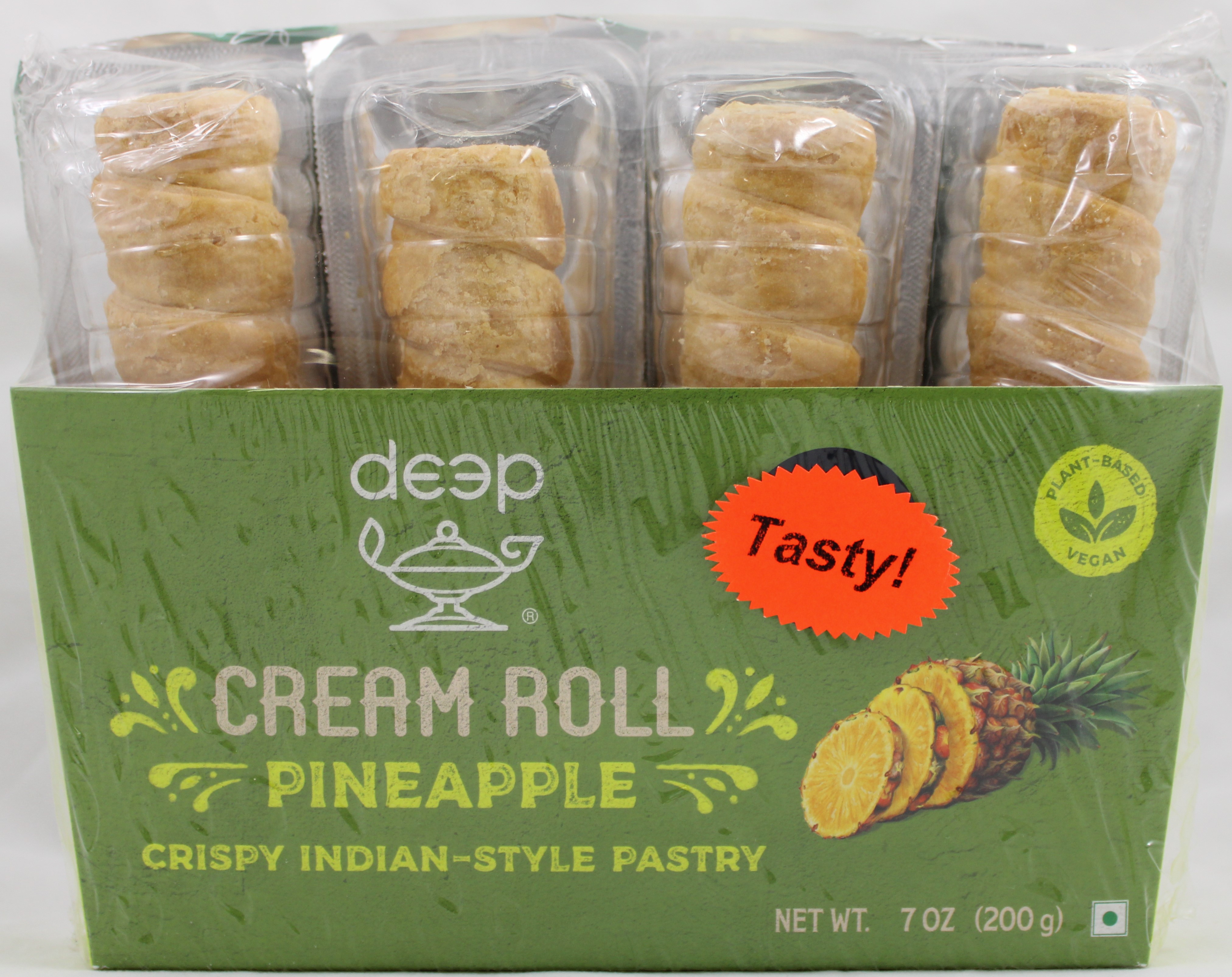 Deep Pineapple Cream Roll (200g  7Oz)