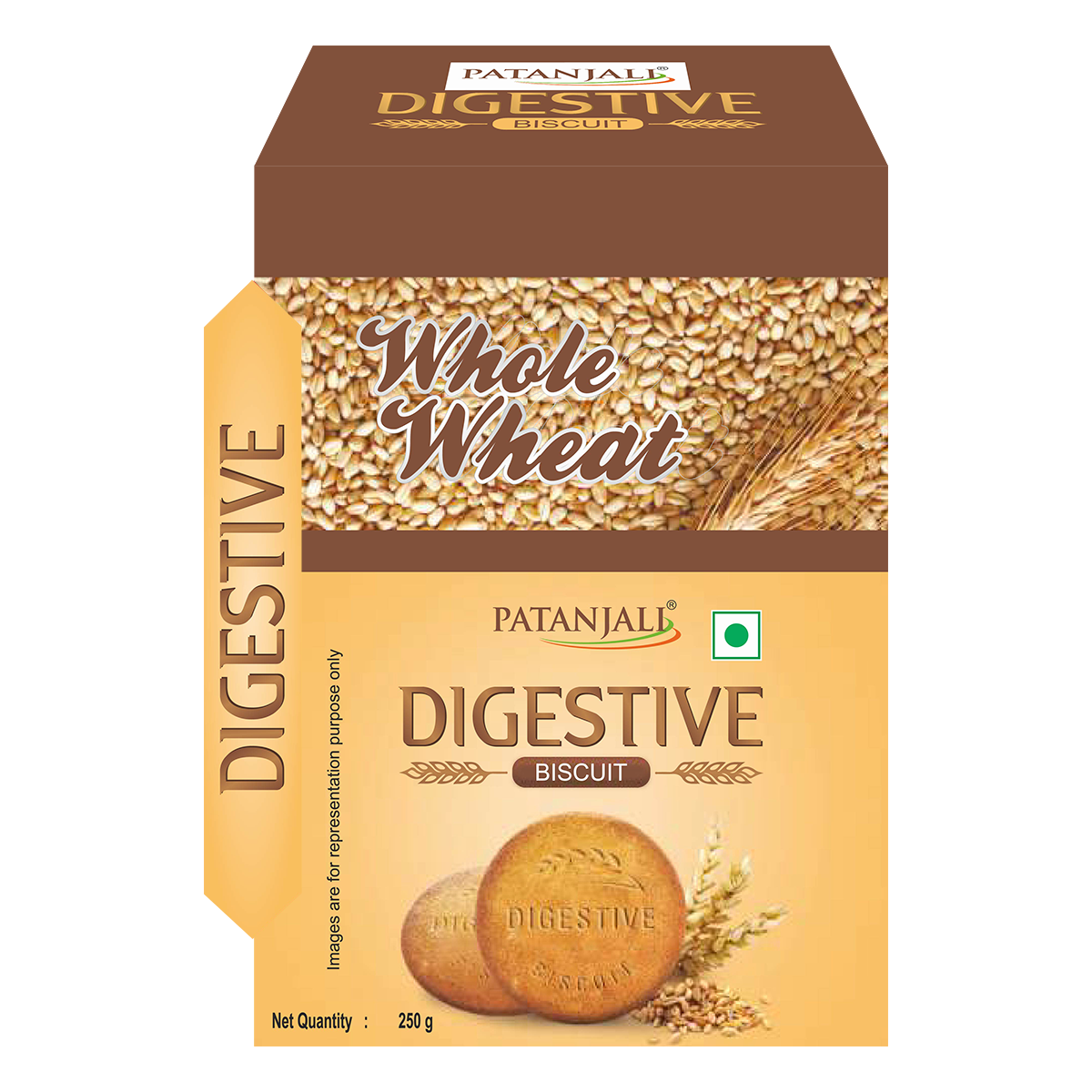 Patanjali Digestive Biscuits (250g)