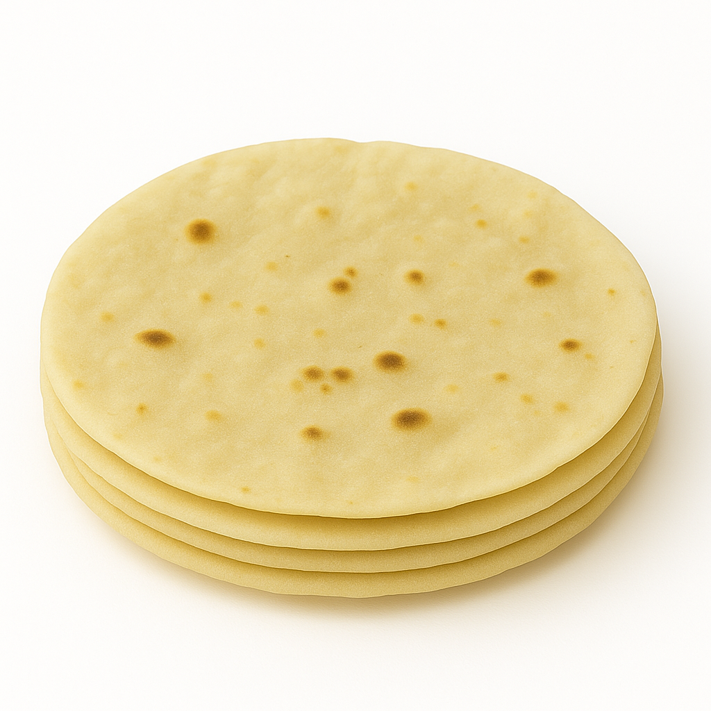 Fresh Gluten Free Chapati (Roti)