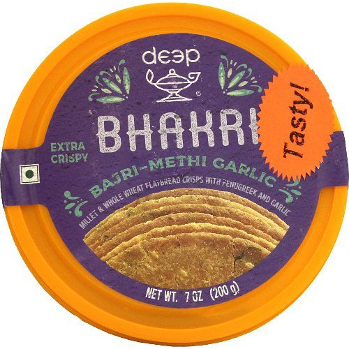 Deep Bajri Methi Garlic Bhakri (200g  7Oz)
