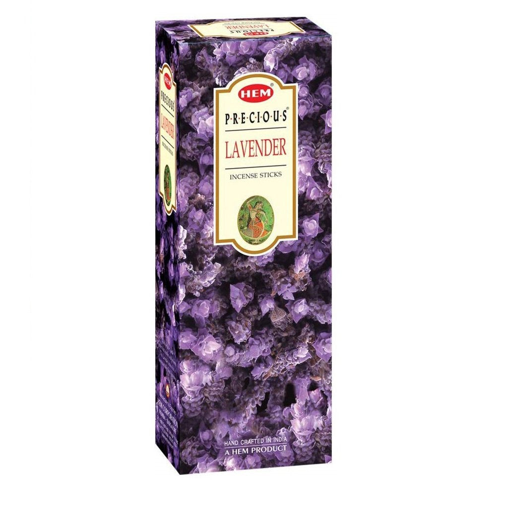 Hem Precious Lavender Incense Sticks (6 Pack of 20 Sticks Each)