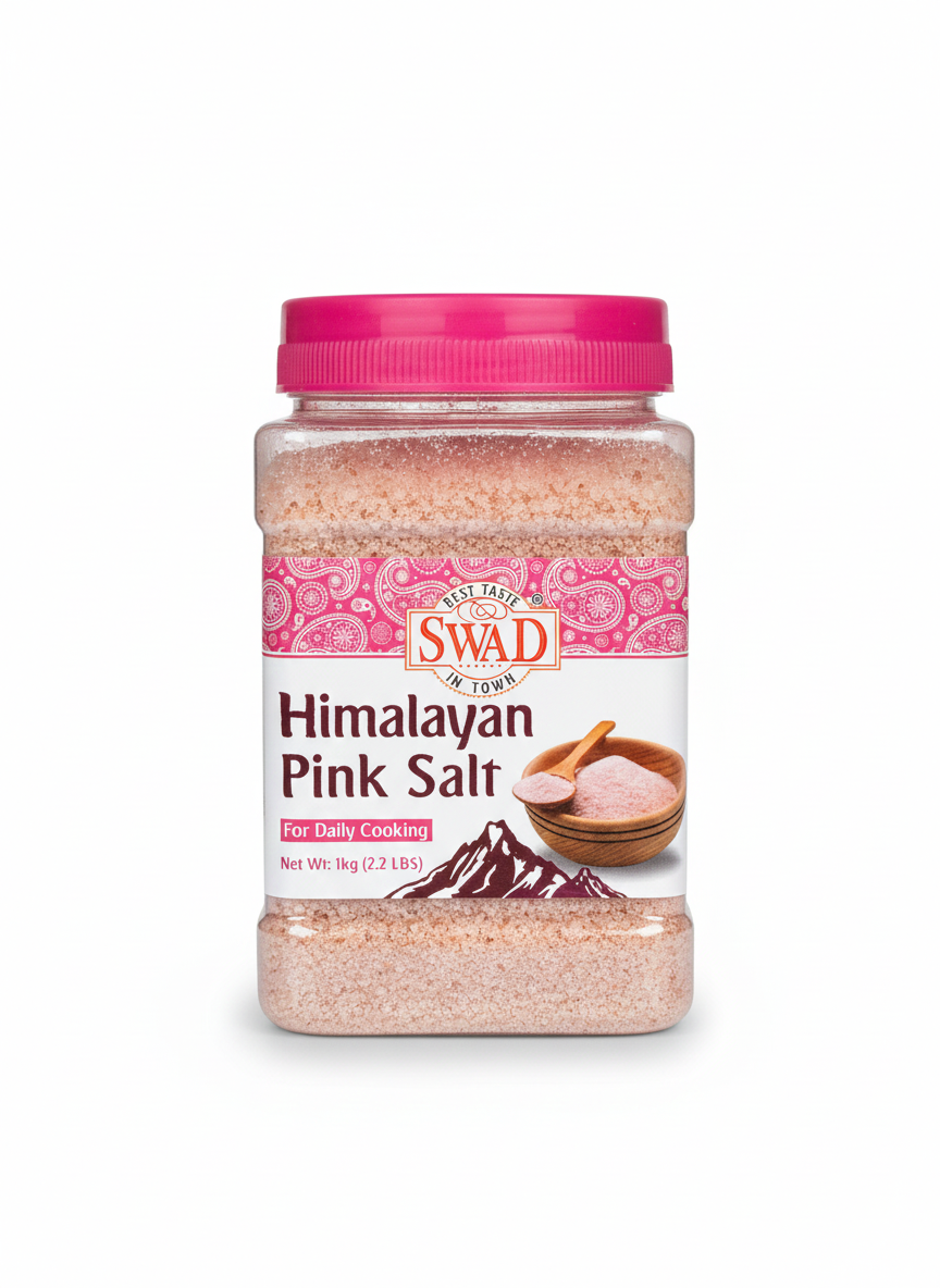 Swad Himalayan Pink Salt (1kg, 2.2lb)