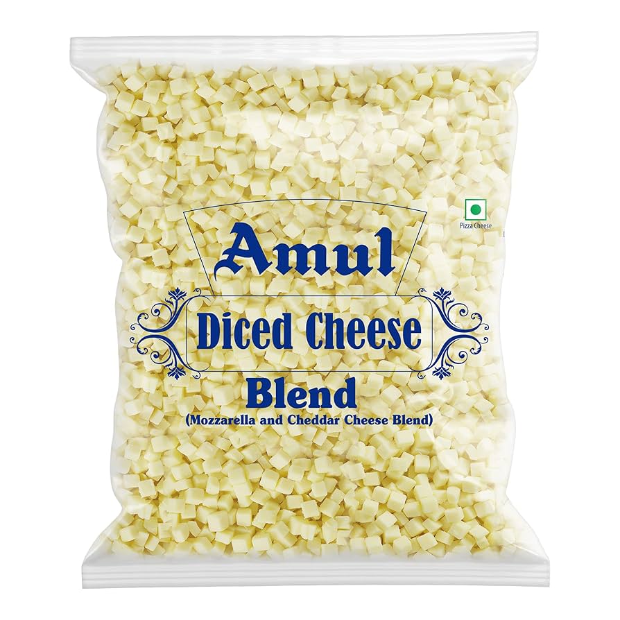 Amul Diced Cheese Blend (1kg 35oz)