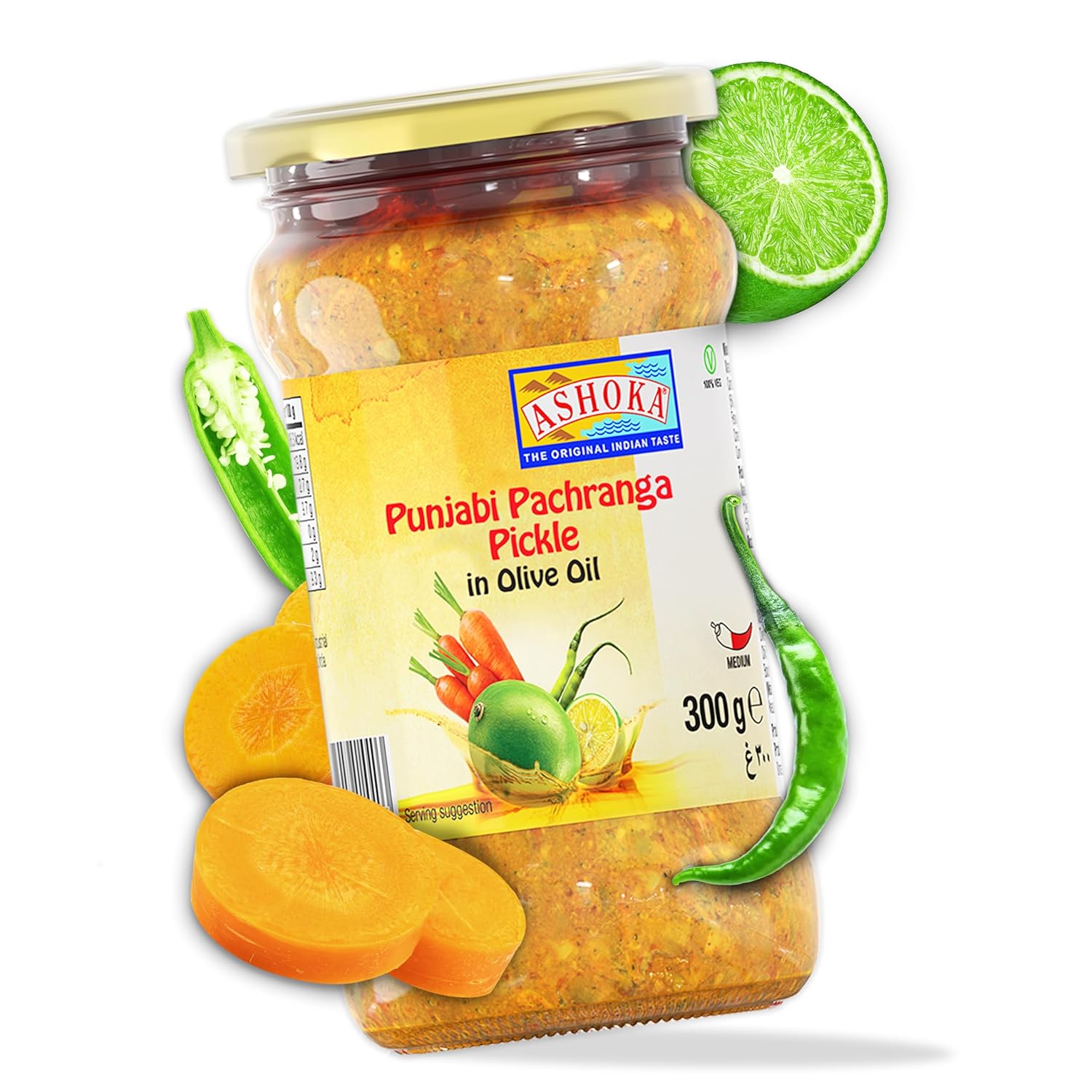 Ashoka Punjabi Pachranga Pickle (300g)