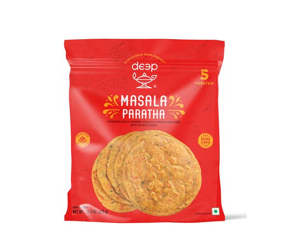 Deep Masala Paratha  5 Pcs (375g  13.2Oz)