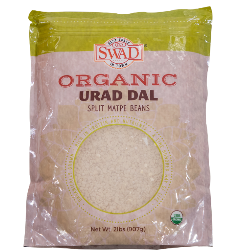 Swad Organic Urad Dal Split (907g  2Lb)