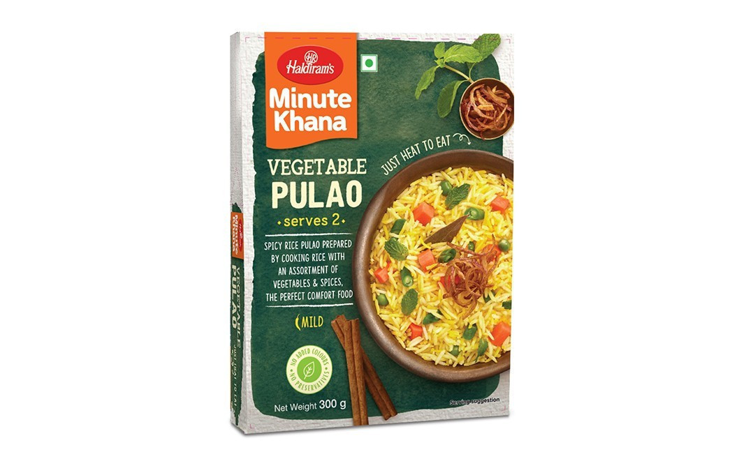 Haldiram's Vegetable Pulao (300g  10.59oz)