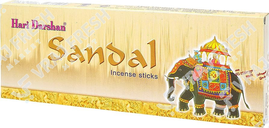 Hari Darshan Sandal Incense Sticks (6 Pack X 18g)