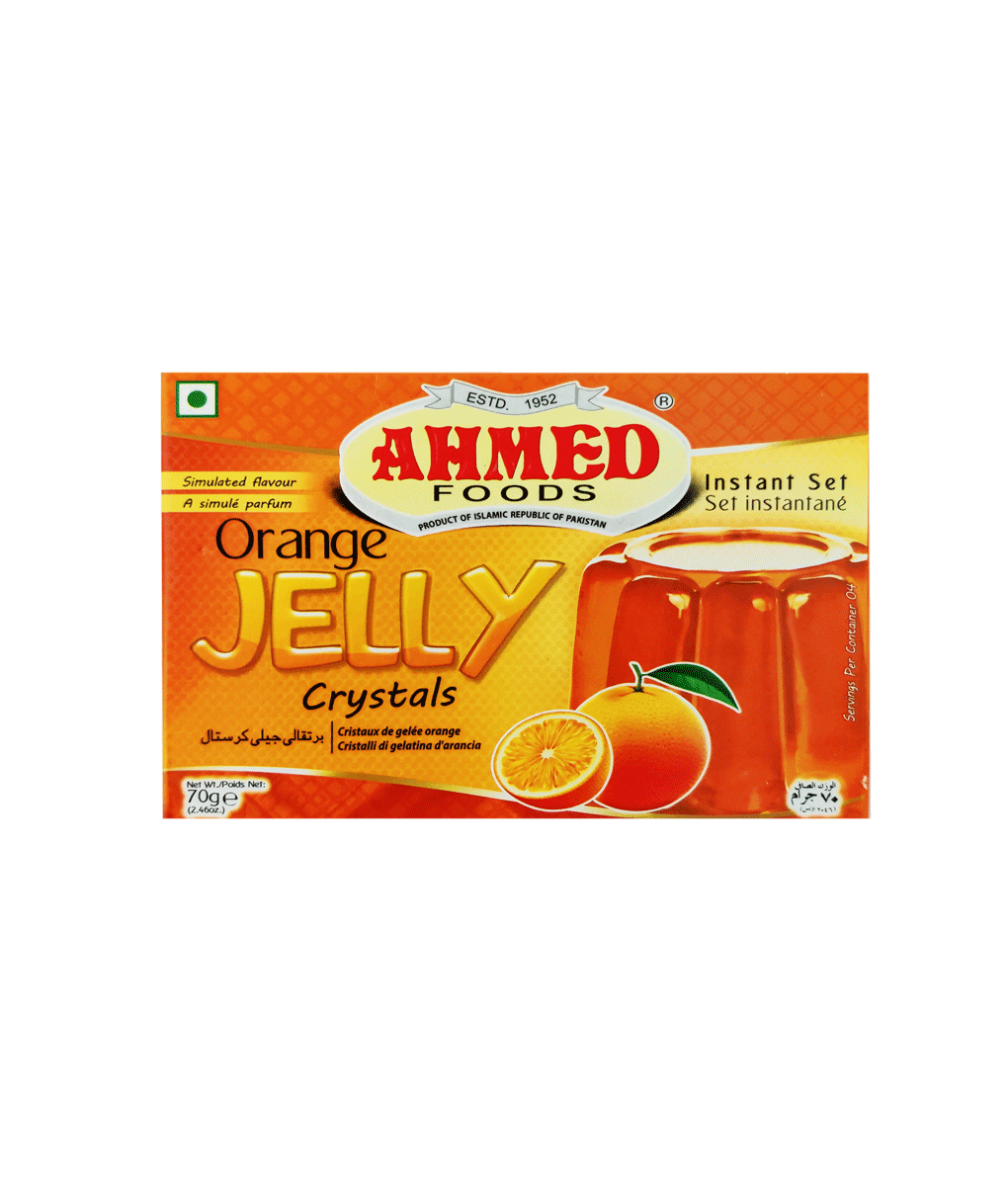 Ahmed Orange Jelly Crystals (70g 2.4oz)