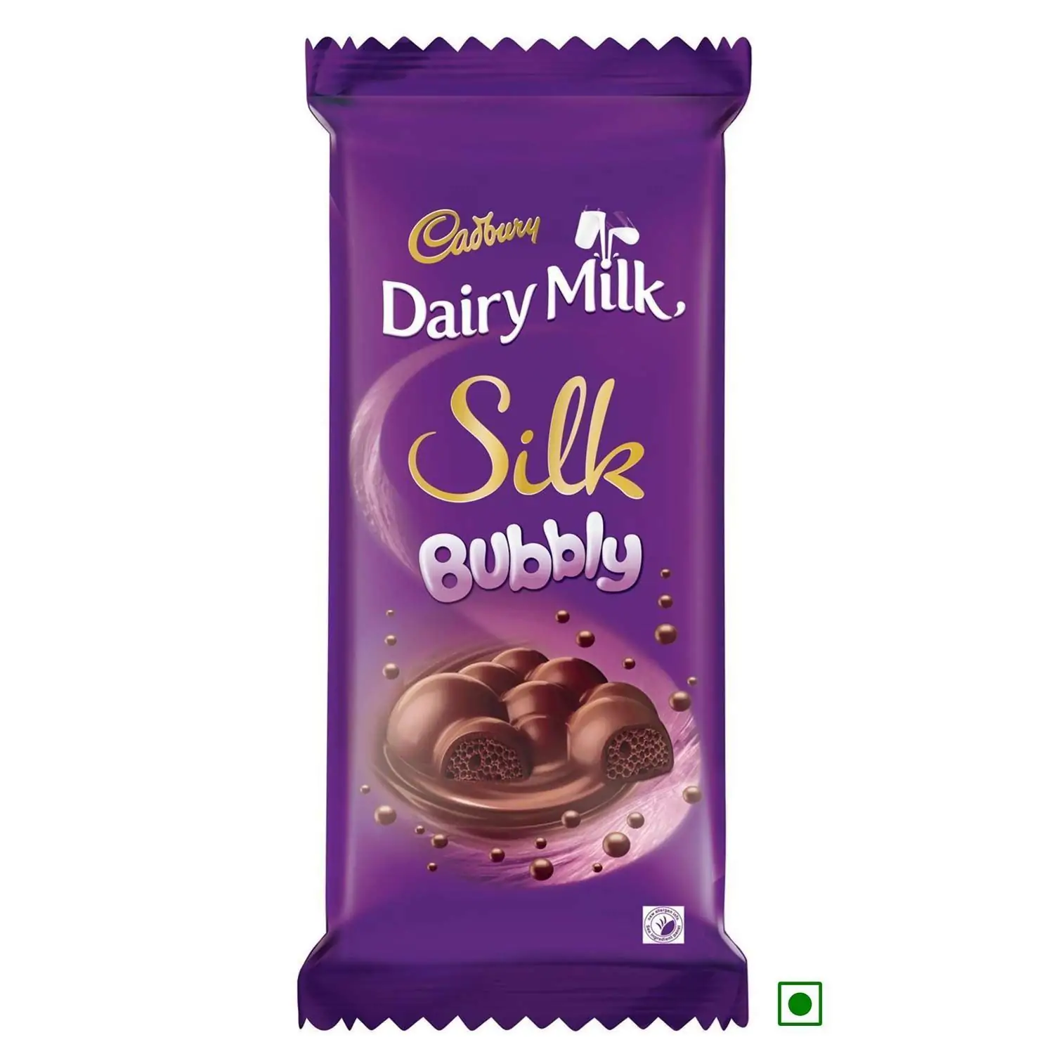 Cadbury Dairy Milk Silk Bubbly (120g 4.16oz)