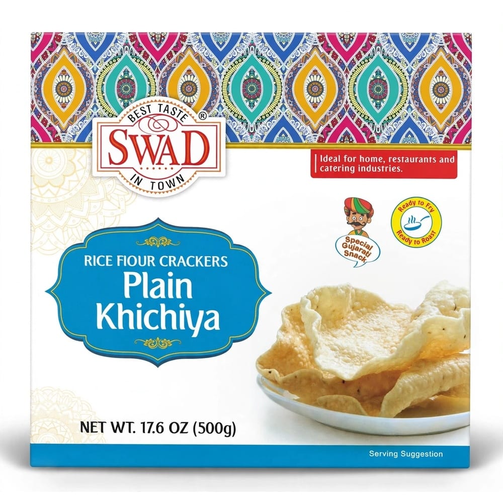 Swad Plain Khichiya (500g 17.6oz)