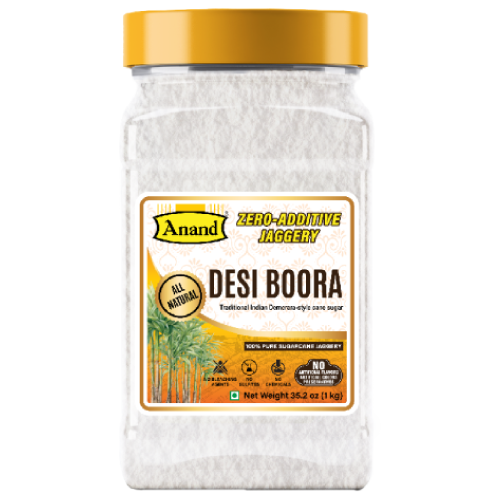 Anand Desi Boora Sugar Jar (1kg, 2.2lb)