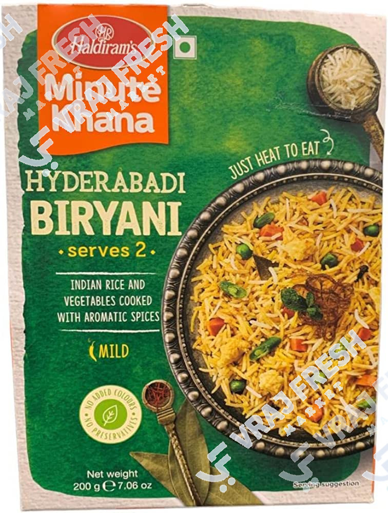 Haldiram's Hyderabadi Biryani (200g  7.06oz)