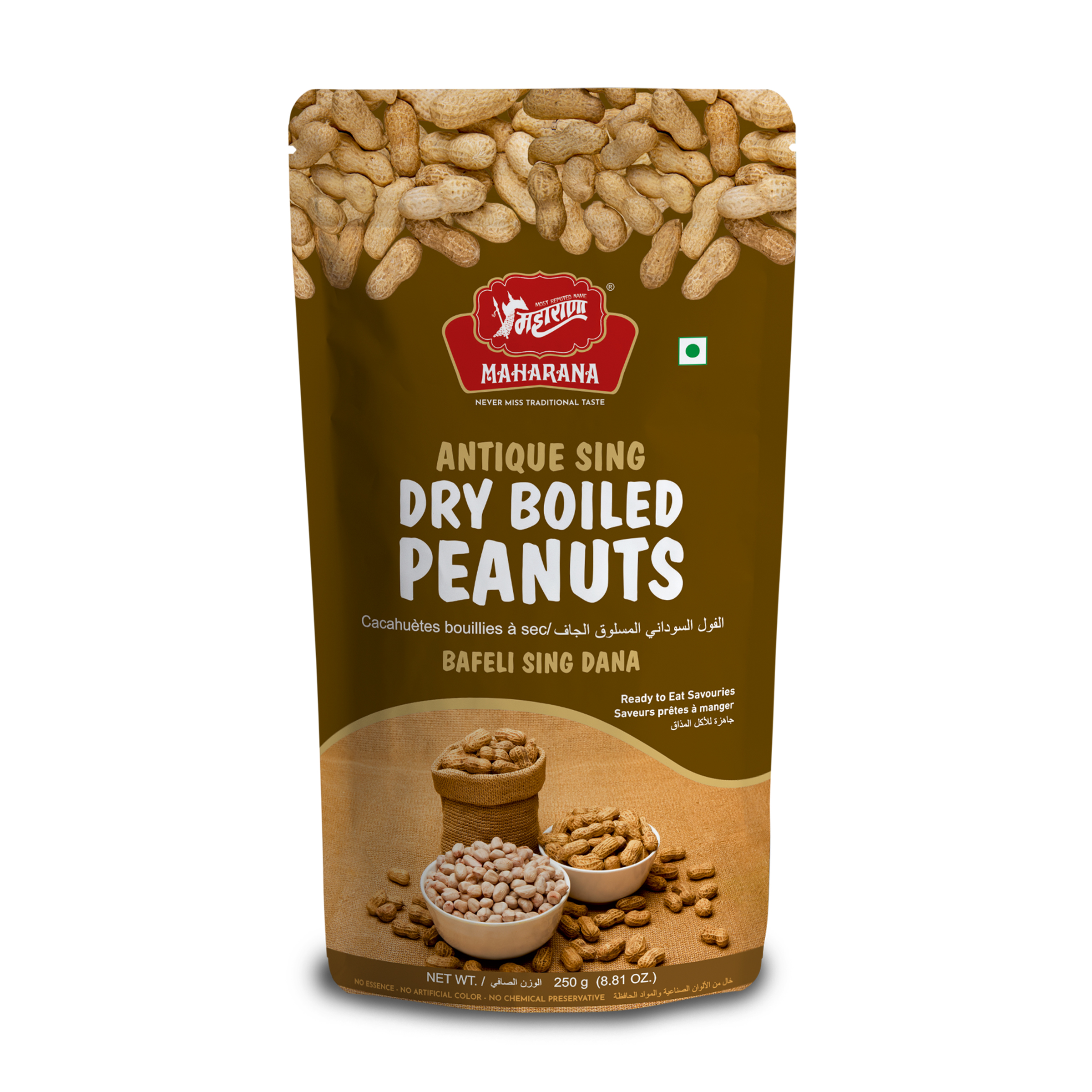 Maharana Dry Boiled Peanuts (250g  8.82oz)