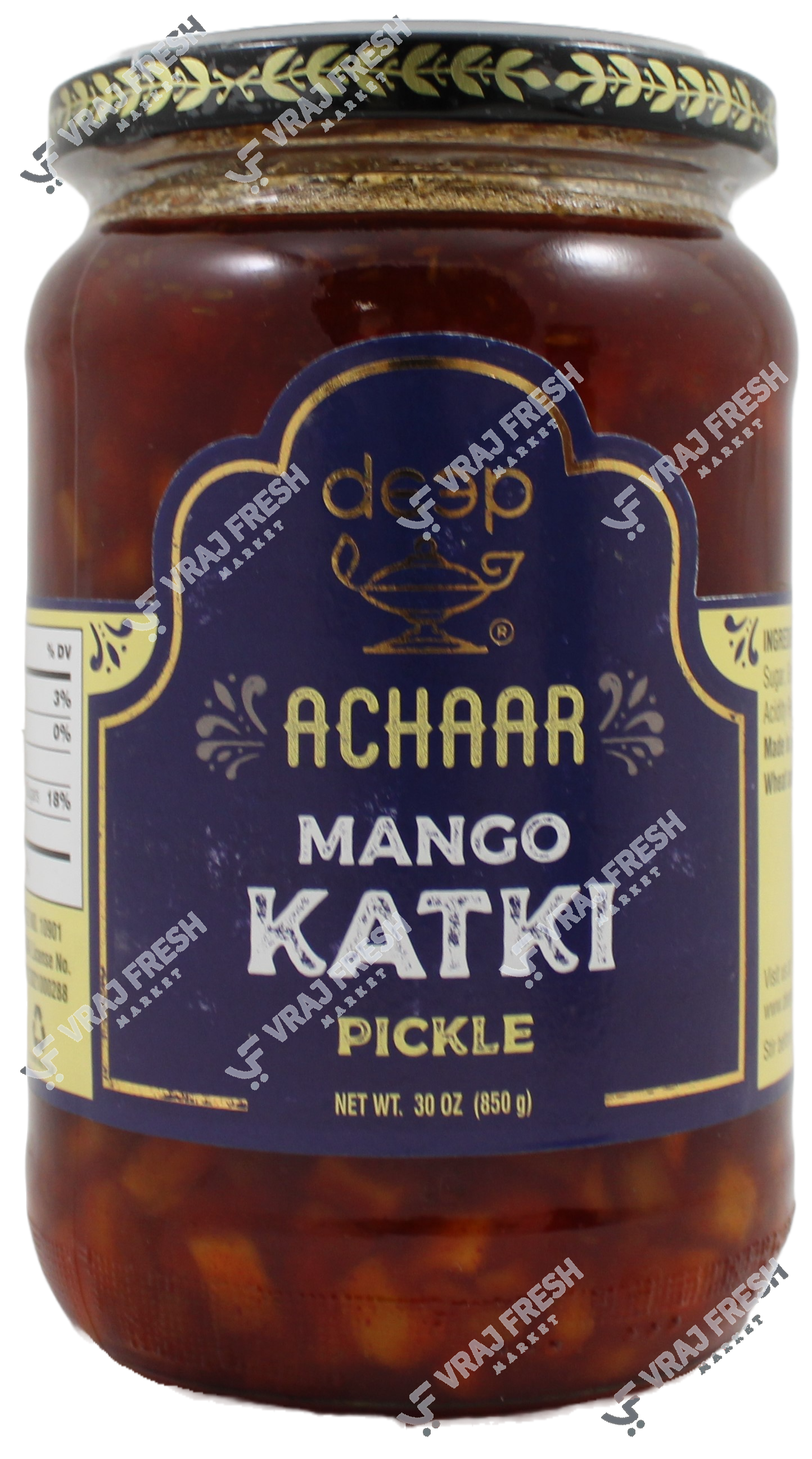 Deep Mango Katki Pickle (850G  30Oz)