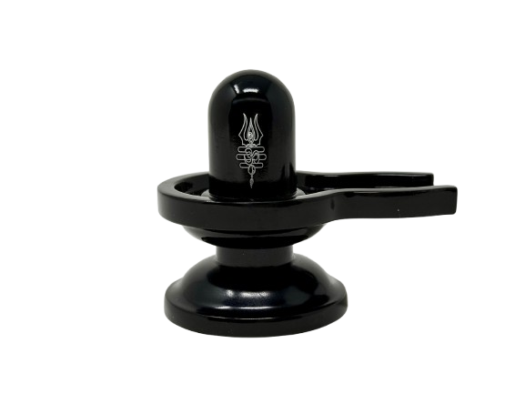 Zinc Shivling Black Finish
