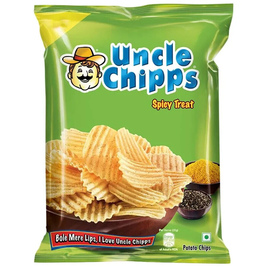 Uncle Chips Spicy Treat (50g  1.76Oz)