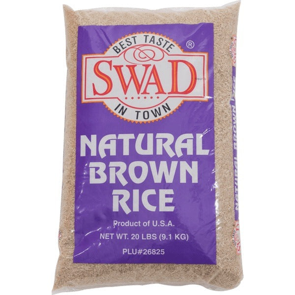 Swad Natural Brown Rice (9.1kg  20lb)