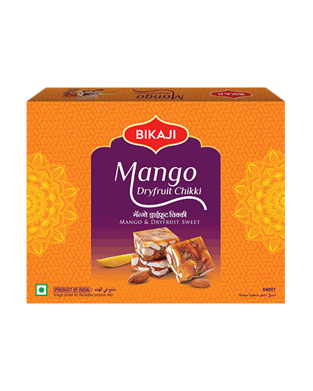 Bikaji Mango Dryfruit Chikki (250g 8.81Oz)