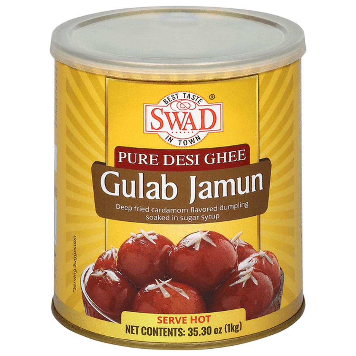 Swad Gulab Jamun (1kg 35oz)