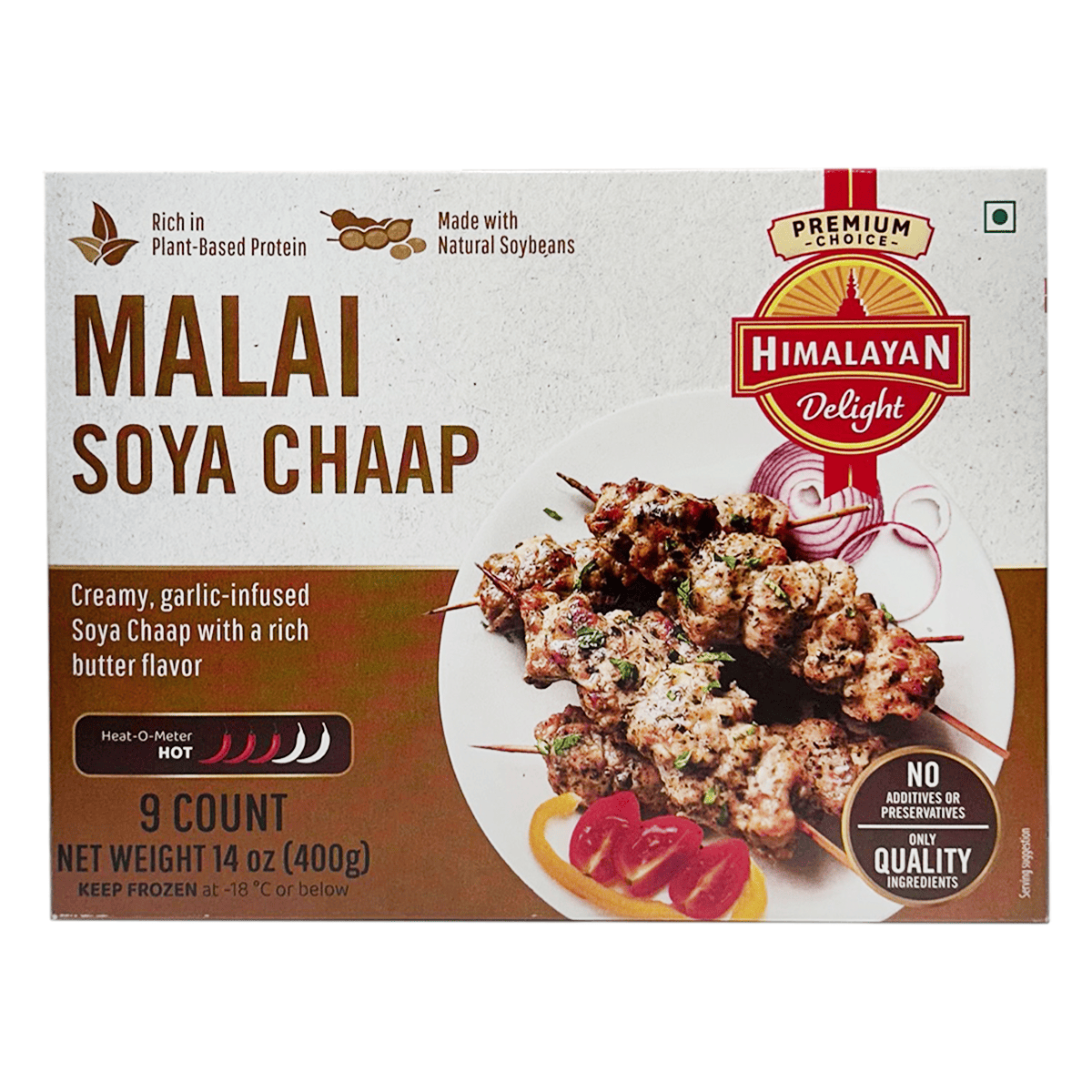 Himalayan Delight Malai Soya Chaap (400g, 14oz)