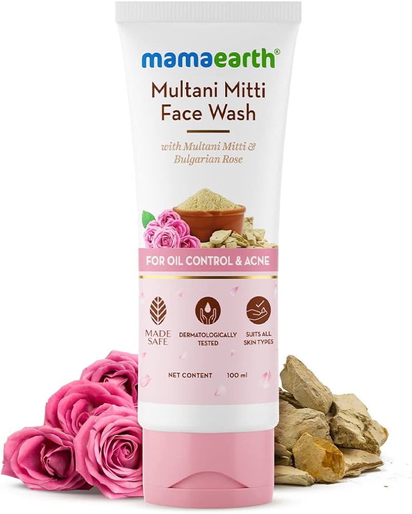 Mama Earth Multani Mitti Face Scrub (100ml)