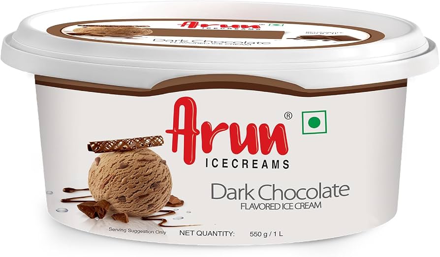 Arun Dark Chocolate Tub (1Ltr 34fl.oz)