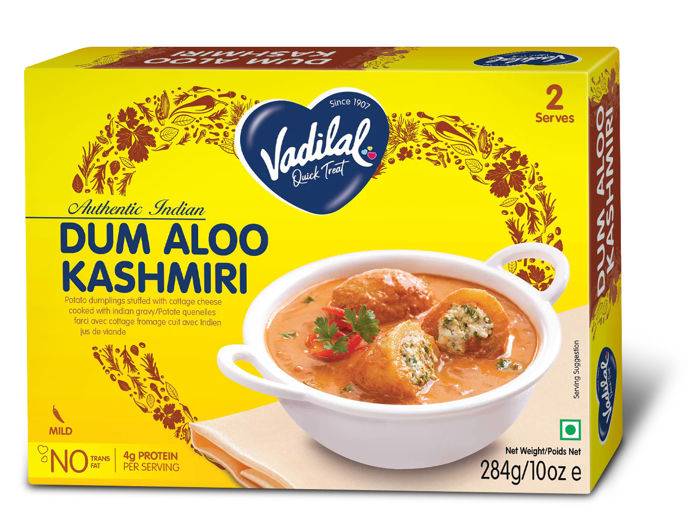 Vadilal Dum Aloo Kashmiri (284g  10Oz)