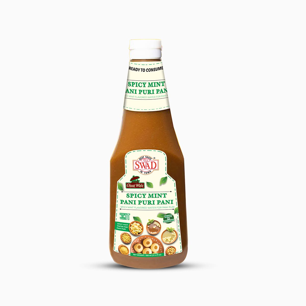 Swad Spicy Mint Pani Puri Pani (930Ml  31.4 Fl Oz)