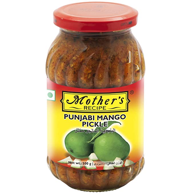 Mothers Punjabi Mango Pickle  1.1Lb (500G  17.6Oz)