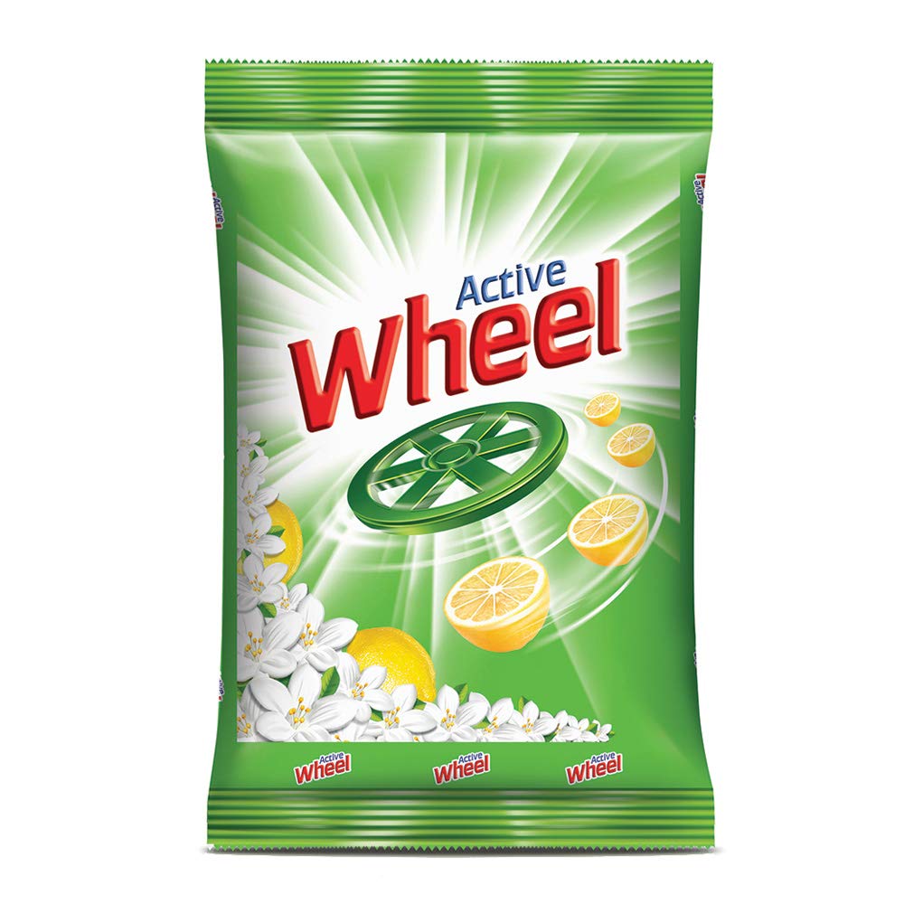 Active Wheel 2 in 1 Washing Powder (1kg)
