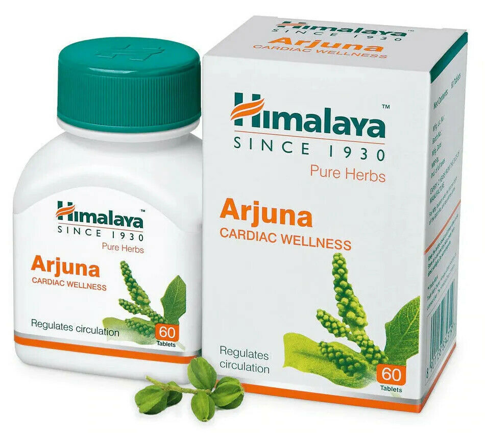 Himalaya Arjuna Cardiac Tonic Tablets (60 Vegeterian Tablets)