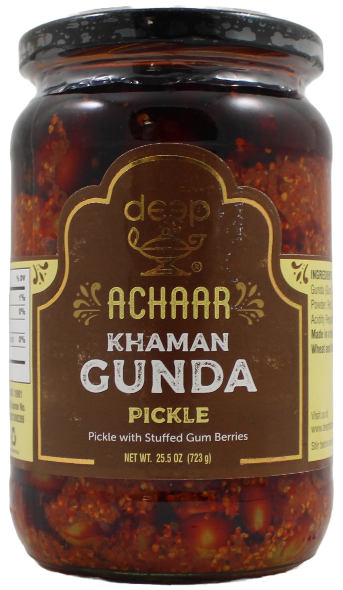 Deep Khaman Gunda Pickle (723G  25.5Oz)
